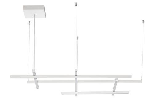 Bílé kovové závěsné LED světlo Nova Luce Pace 102 cm Nova Luce