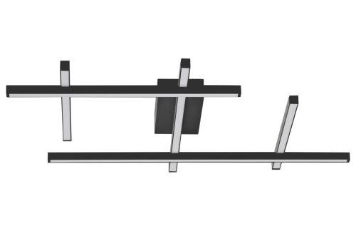 Černé kovové stropní LED světlo Nova Luce Pace 80 cm Nova Luce