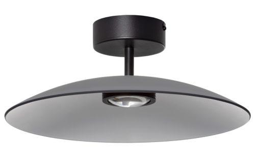 Kouřově šedé skleněné stropní LED světlo Nova Luce Polifemo 40 cm Nova Luce