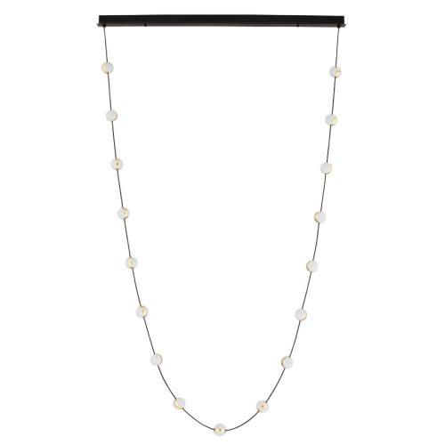 Kovové závěsné LED světlo Nova Luce Alcinoe 127 cm Nova Luce