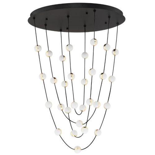 Kovové závěsné LED světlo Nova Luce Alcinoe 84 cm Nova Luce