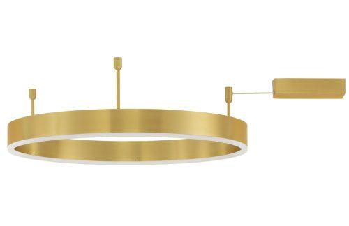 Zlaté kovové stropní LED světlo Nova Luce Motif 60 cm Nova Luce