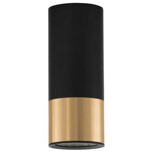 Černo-zlaté kovové bodové světlo Nova Luce Picto II. Nova Luce