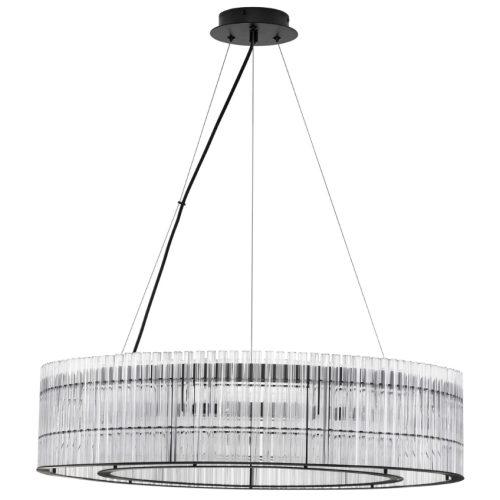Skleněné závěsné světlo Nova Luce Barok 70 cm Nova Luce