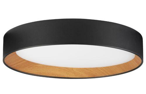 Černé kovové stropní LED světlo Nova Luce Stake 45 cm Nova Luce