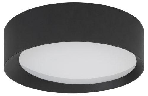 Černé kovové stropní LED světlo Nova Luce Oby 45 cm Nova Luce