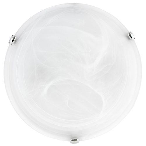 Bílé skleněné stropní světlo Nova Luce Giorno 30 cm Nova Luce