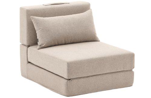 Béžové rozkládací křeslo Kave Home Arty Kave Home