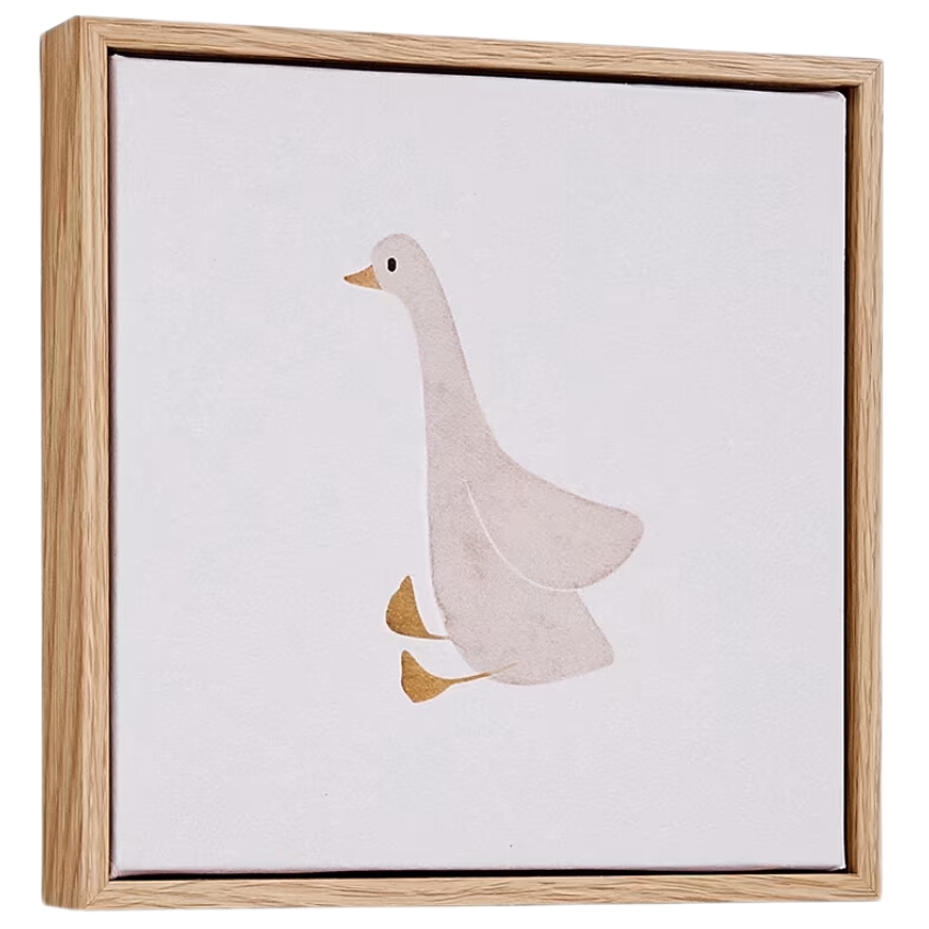 Dětský obraz Kave Home Milu goose 20 x 20 cm Kave Home