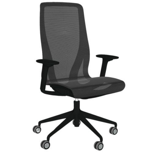 Narbutas Černá kancelářská židle D-CHAIR Narbutas