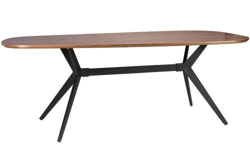 White Label Ořechový jídelní stůl WLL CHASE 180 x 90 cm White Label