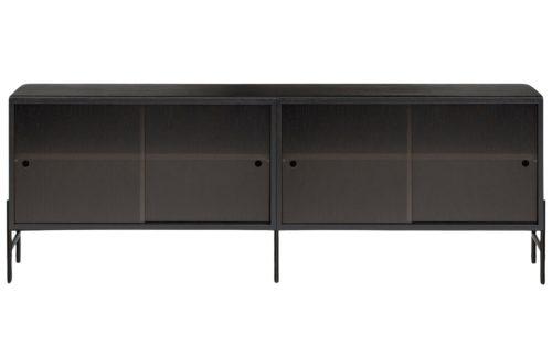Northern Černá dubová vitrína Hifive 52 x 150 cm Northern