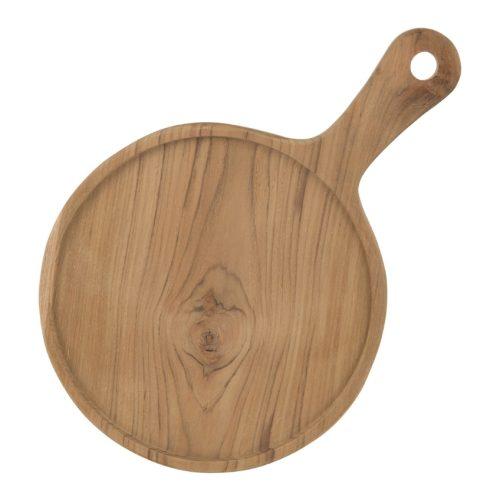 Dřevěné servírovací prkénko J-line Cecille 25 cm J-line