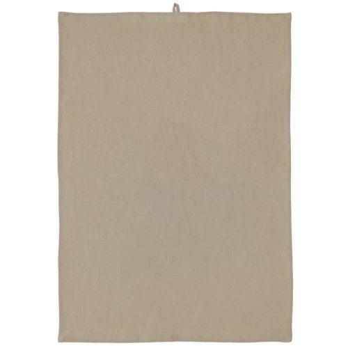 Södahl Béžová lněná utěrka Pure Linen 50 x 70 cm Södahl