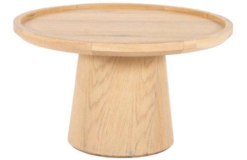 Eleonora Dubový konferenční stolek Leia 66 cm Eleonora