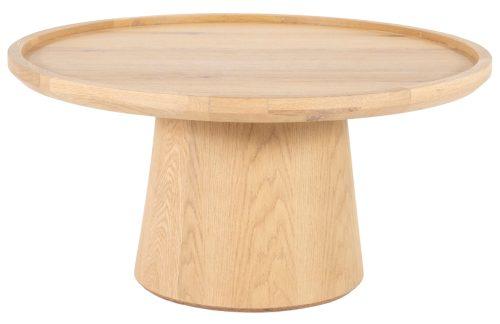 Eleonora Dubový konferenční stolek Leia 80 cm Eleonora