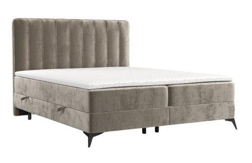 Maison de Rêve Béžová čalouněná postel boxspring AGGAZ 140 x 200 cm Maison de Rêve