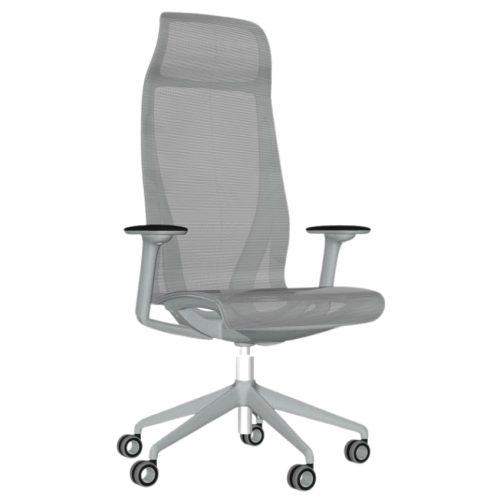 Narbutas Vyšší šedá kancelářská židle D-CHAIR Narbutas