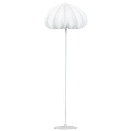 WOOOD Bílá stojací lampa Daila 150 cm WOOOD