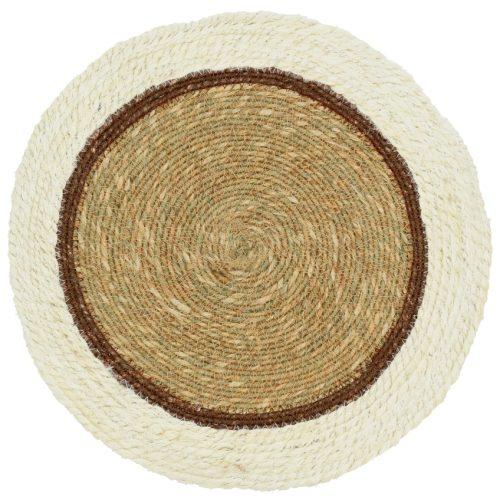 Södahl Bílé prostírání z přírodních vláken Sun 35 cm Södahl