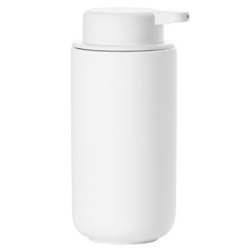 Zone Denmark Bílý kameninový dávkovač na mýdlo Ume 450 ml Zone Denmark