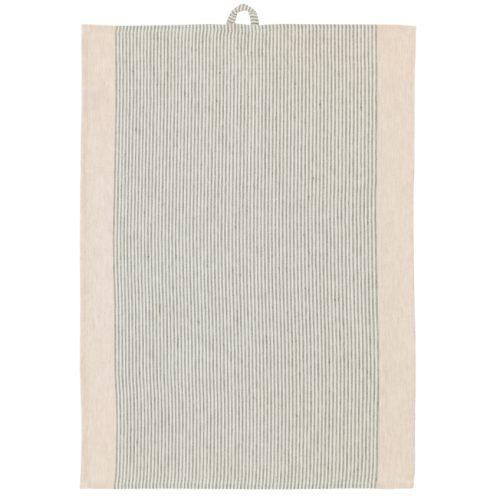 Södahl Béžová bavlněná utěrka Stripe 50 x 70 cm Södahl