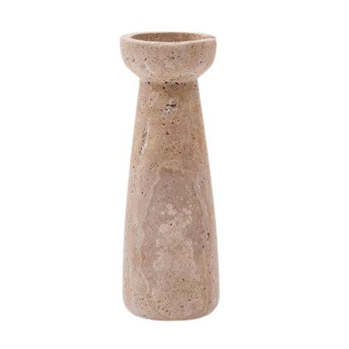 Béžový kamenný svícen Kave Home Magan 25 cm Kave Home