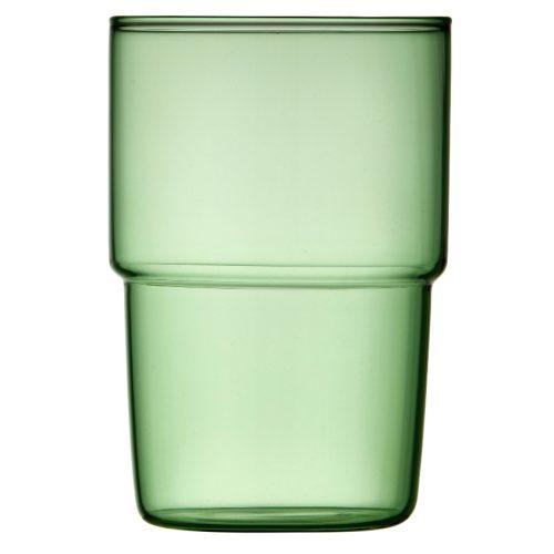 Lyngby Glas Set dvou zelených sklenic Torino 400 ml Lyngby Glas