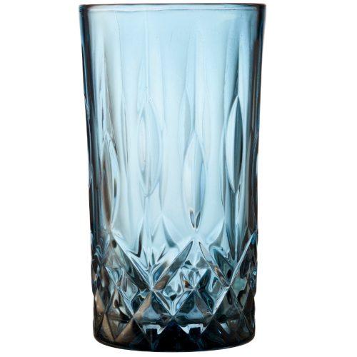 Lyngby Glas Set čtyř modrých sklenic Sorrento 380 ml Lyngby Glas