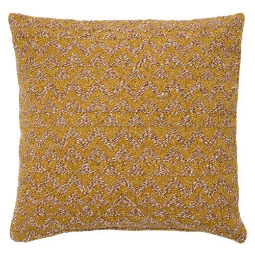 Žlutý bavlněný povlak na polštář Kave Home Magi 45 x 45 cm Kave Home