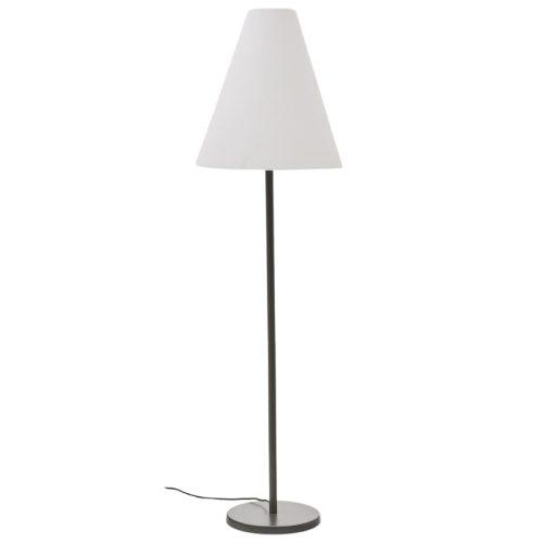 Tmavě zelená kovová stojací lampa Kave Home Navat 160 cm Kave Home