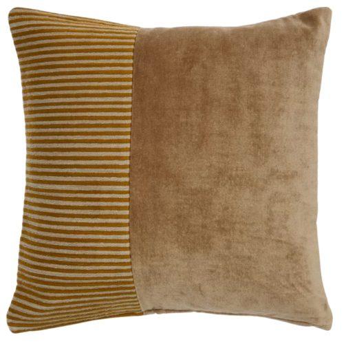 Hořčicově žlutý povlak na polštář Kave Home Samit 45 x 45 cm Kave Home