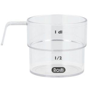 Rosti Plastov&aacute; odměrka Mensura 100 ml Rosti