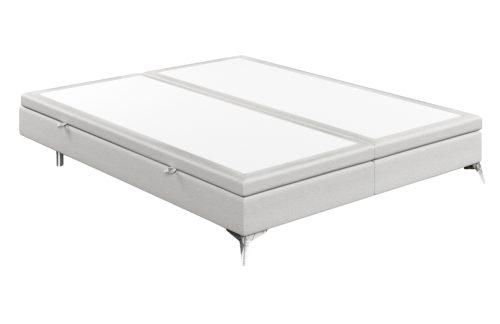 Maison de Rêve Šedá čalouněná dvoulůžková postel FIR 140 x 200 cm s úložným prostorem Maison de Rêve