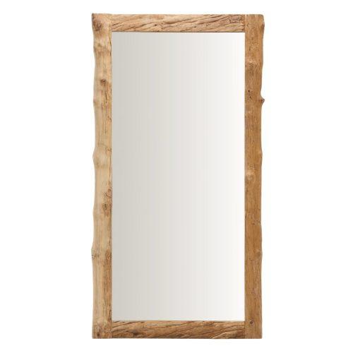 Dřevěné závěsné zrcadlo Kave Home Ibro 200 x 105 cm Kave Home