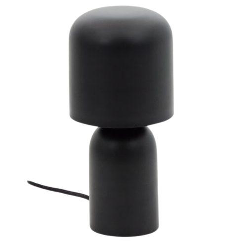 Černá kovová stolní lampa Kave Home Monze Kave Home