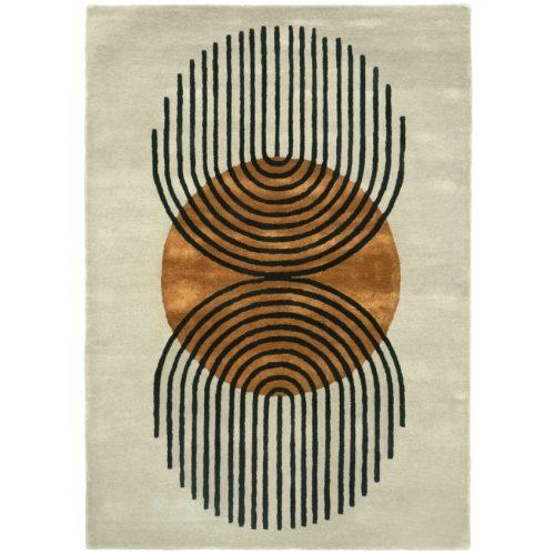 Fargotex Béžový vlněný koberec Stella 160 x 230 cm Fargotex