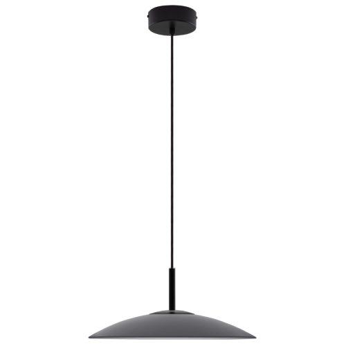Kouřově šedé skleněné závěsné LED světlo Nova Luce Polifemo 40 cm Nova Luce