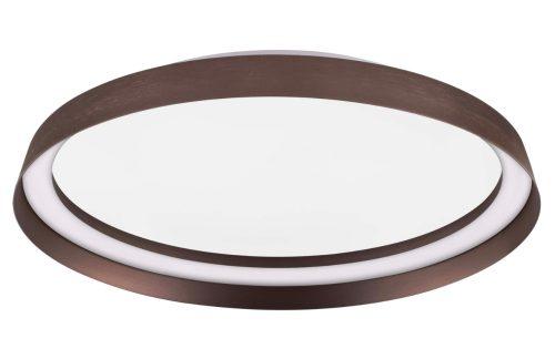 Hnědé kovové stropní LED světlo Nova Luce Ormi 45 cm Nova Luce