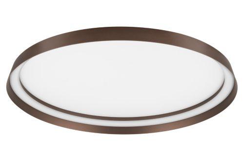 Hnědé kovové stropní LED světlo Nova Luce Ormi 60 cm Nova Luce