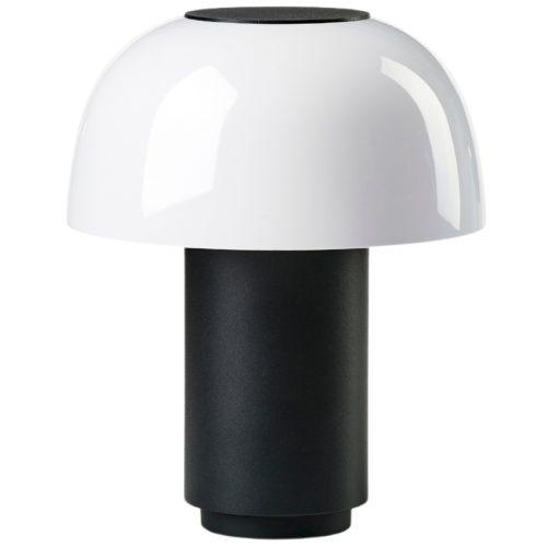 Zone Denmark Černá hliníková stolní LED lampa Harvest Moon Zone Denmark