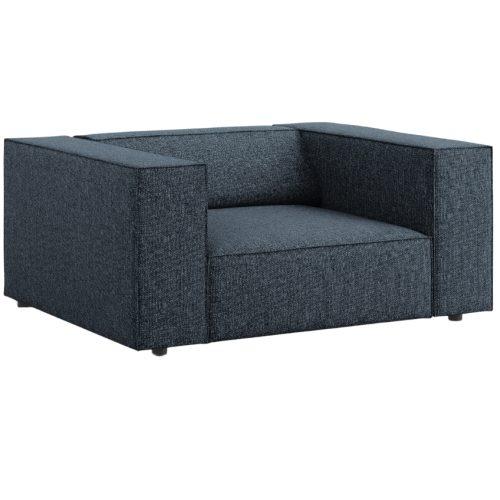 Královsky modré čalouněné křeslo Cosmopolitan Design Arendal Cosmopolitan Design