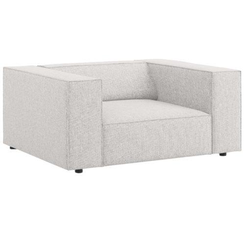 Světle šedé čalouněné křeslo Cosmopolitan Design Arendal Cosmopolitan Design