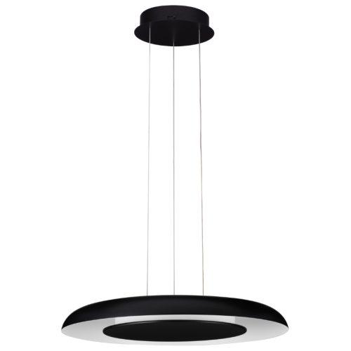 Černé kovové závěsné LED světlo Nova Luce Epos 60 cm Nova Luce