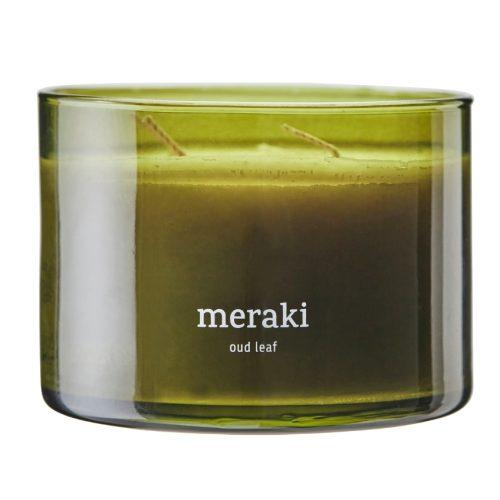 Sójová vonná svíčka Meraki Oud Leaf 340 g Meraki