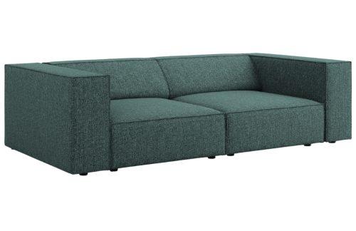 Petrolejová čalouněná třímístná pohovka Cosmopolitan Design Arendal 204 cm Cosmopolitan Design