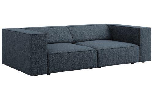 Královsky modrá čalouněná třímístná pohovka Cosmopolitan Design Arendal 204 cm Cosmopolitan Design
