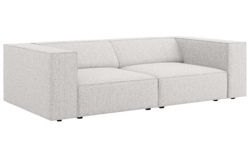 Světle šedá čalouněná třímístná pohovka Cosmopolitan Design Arendal 204 cm Cosmopolitan Design