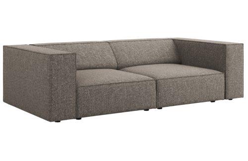 Šedá čalouněná třímístná pohovka Cosmopolitan Design Arendal 204 cm Cosmopolitan Design