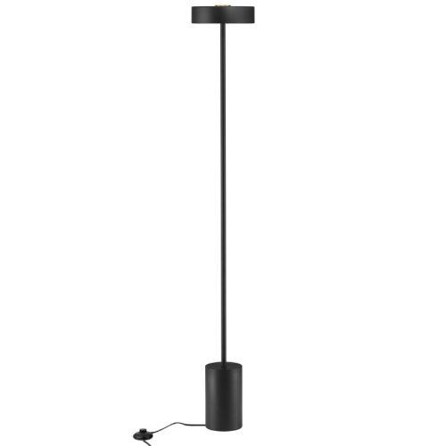 Černá kovová stojací LED lampa Nova Luce Thea 135 cm Nova Luce